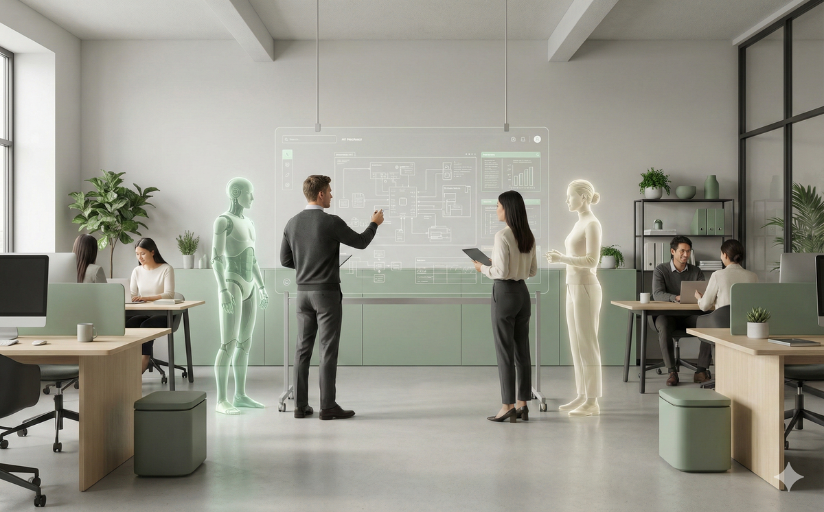 AI Co-workers Collaboration